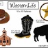 Stickdateien Western-Life für den 10x10 Rahmen