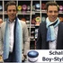 Schal Boy-Style aus 1 Woolly Hugs Bobbel-Cotton gestrickt