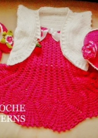crochet skirt for baby girl