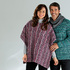 Strickanleitung Damenponcho "Arbeitsstrumpf Color" 757028