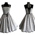 Therese: petticoat dress with back lacing – sizes 34-54 (EU) 6-24 (US) + picture sewing instruction