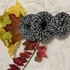 knit hair donut bun maker pattern, 3 sizes