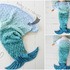 Knitting Pattern - Baby Blanket LITTLE MERMAID - No.164E