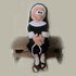 Nun Constance crochet pattern