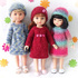 Knitting pattern for Dress and Hat for Paola Reina doll (12