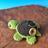 Turtle Keychains, crochet pattern, amigurumi by jennysideenreich