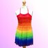 Häkelanleitung - Kleid Rainbow Stars - alle Größen - einfach