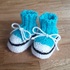 Strickanleitung "Babyschuh im Turnschuh-look" verschiedene Größen 15-22