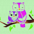 Cute Owl Stencil Motifs