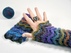 Wrist Warmers "Malou", knitting pattern, 2 sizes