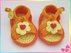 Häkelanleitung: Baby Sandalen mit Blume (Frühchen bis 1 Jahr)