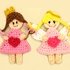 Angel Princess Crochet Applique Pattern