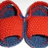 Sandalen für Babys, gestrickt