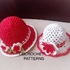 Crochet Pattern, Mom and Me, Baby to adult summer Sun hat, Baby girls Hat, crochet summer hat pattern, girls hat, Nb to adult sizes, US/UK