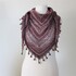 Knitting pattern shawl "Fringes"