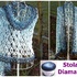 Stola "DIAMANT" mit 1 Woolly Hugs BOBBEL-COTTON häkeln