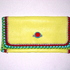 Häkelanleitung Clutch „Indian Summer“ Leder mit Häkel- Details