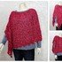 Crochet pattern poncho  "Laer"