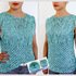 Strickanleitung  - Sommershirt PAZIFIC -  S/M und L/XL - No.169