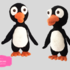 Pinguin amigurumi chrochet tutorial