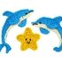 Dolphin + Sea star crochet Pattern