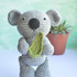 Koala amigurumi crochet pattern. DIY handmade toy.