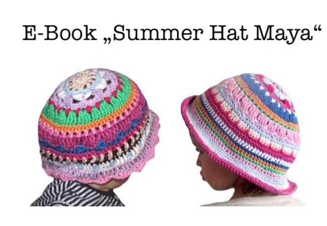 bucket hat, summer hat, sun hat, crochet pattern