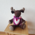 Søren, the giant Moose with scarf, 30 cm high (English)