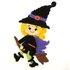 Witch Halloween crochet Applique Pattern