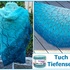 Tuch "Tiefensee" mit 1 Woolly Hugs BOBBEL-MOHAIR stricken