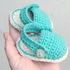 Summer baby sandals crochet pattern