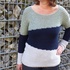 Strickanleitung für einen 3farbigen Strickpullover, Größe S - XL