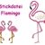 Stickdatei Flamingo