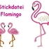 Stickdatei Flamingo