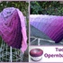 Tuch "Opernball" mit 1 Woolly Hugs BOBBEL-COTTON stricken