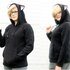 Hoodie with cat ears for adults, S-XXL (raglan, basic jumper)