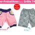 Kurze Kinderhose Größe 74-152, Schnittmuster & Nähanleitung