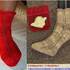 Relax-Socken (m/w)  6-f. in einfachem Ajourmuster - Strickanleitung