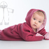 Sew your own hooded baby jumpsuit with zipper eBook Pattern for babies SOLE