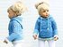 Hoody "Jeans", children (size 2-8 y., knitted look, link to video)