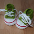 Crochet pattern for lovely doll's trainers