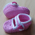 Crochet pattern for lovely doll's ballet flats (ballerinas)