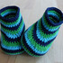 Crochet pattern for cute baby booties in 3 sizes