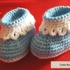 Baby-Booties "Little Royal" Größe 0-6 Monate