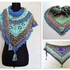 Crochet pattern shawl Prairie