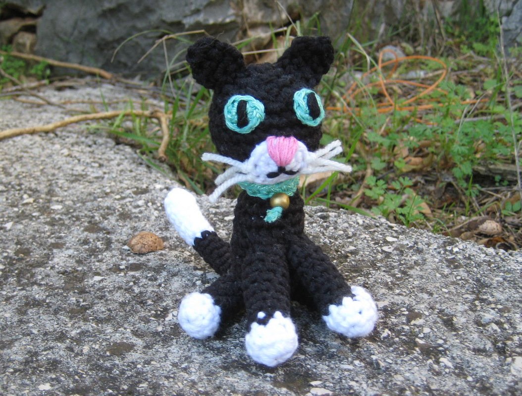 Black cat crochet pattern Photos and pictures