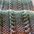 Lace and cables scarf knitting pattern "Savanna"