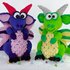 Big fluffy Dragons - Crochet Pattern