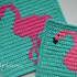 Flamingo Potholder Crochet Pattern - for beginners