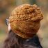 "Trena" Hat - knitting pattern for fingering weight yarn